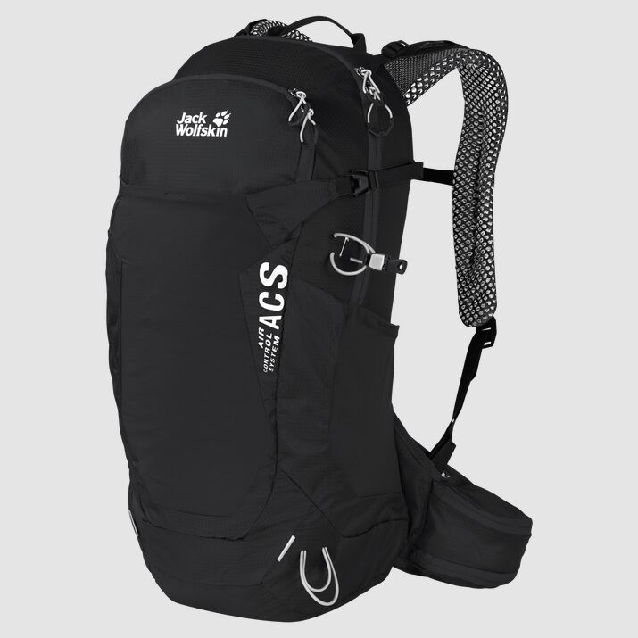 Mochila Senderismo Jack Wolfskin Crosstrail 22 St Hombre Negros Mexico-3896721